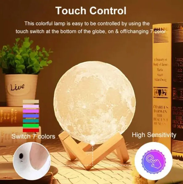 3D Moon Lamp
